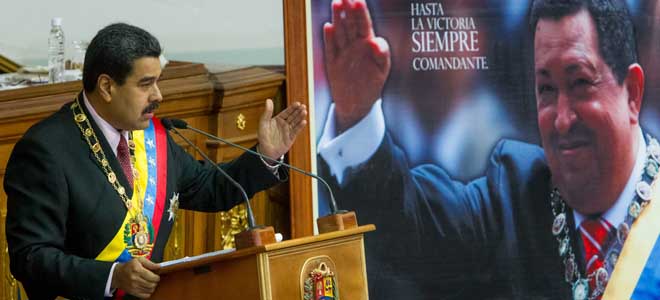 El presidente Nicolu00e1s Maduro anunciu00f3 que llevaru00e1 el conflicto ante instancias internacionales. (Foto: EFE)