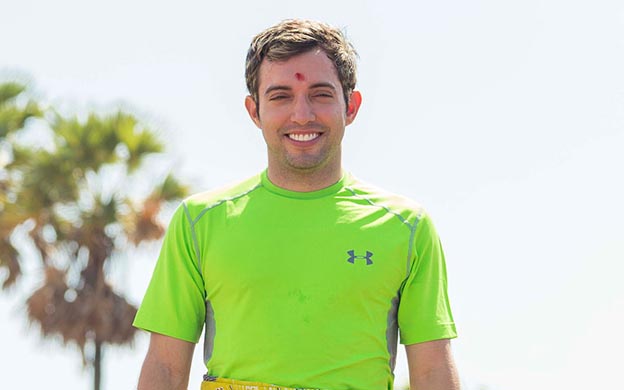 Esta es la segunda vez que Jonathan participa en un desafu00edo. La primera vez fue en el 2013 en u00c1frica. (Foto: Cortesu00eda)