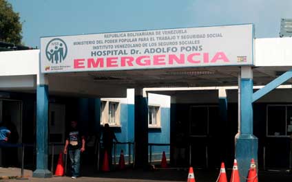El pequeu00f1o ingresu00f3 sin signos vitales al hospital Adolfo Pons (Archivo: Alejandro Paredes)