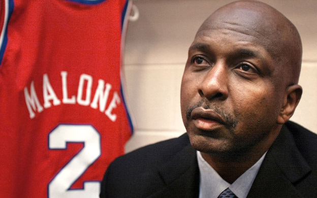 Malone ingresu00f3 en el Salu00f3n de la Fama de la NBA en 2001. (Fotos: Archivo)