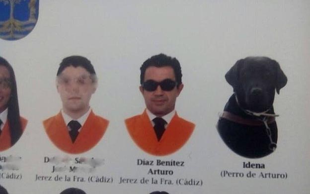 Idena acompau00f1u00f3 a Arturo durante los au00f1os de carrera para facilitarle el du00eda a du00eda. (Foto: Cortesu00eda)