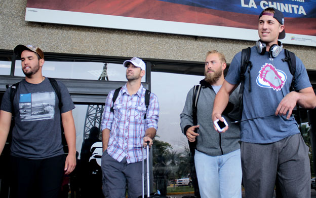 Los importados arribaron a Maracaibo y hoy entrenaru00e1n con el equipo rapaz