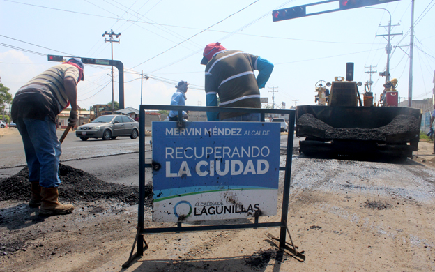 Los trabajos se realizan entre las calles "K