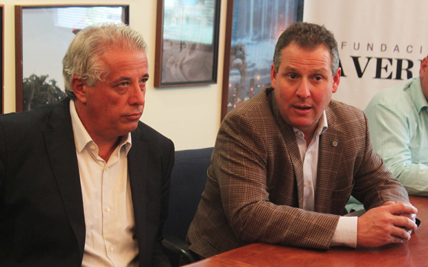 Los representanes del sector de la construcciu00f3n explicaron la problemu00e1tica en visita a este rotativo. (Foto: Diego Graterol)