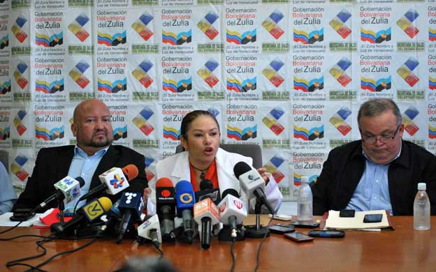 Autoridades de Salud en la regiu00f3n ofrecieron ayer una rueda de prensa. (Foto: Alejandro Paredes)