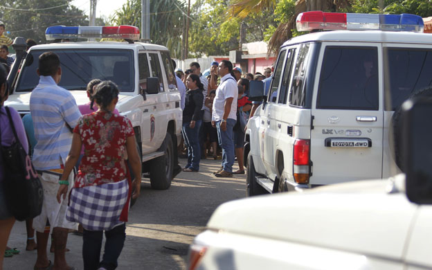 Comisiones del Sebin y la Policu00eda cientu00edfica se desplegaron por todos los sectores del municipio para ubicar a los agresores