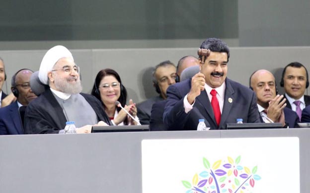 Maduro participu00f3 este su00e1bado en el recibimiento de la presidencia protempore del Movimiento de Pau00edses No Alineados (Mnoal).