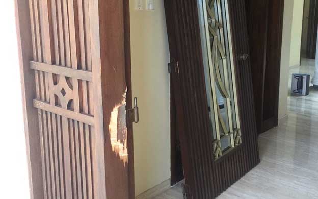 Las habitaciones quedaron revueltas luego de que los ladrones se llevaran todos los objetos de valor. (Foto: Josu00e9 Gil)u00a0