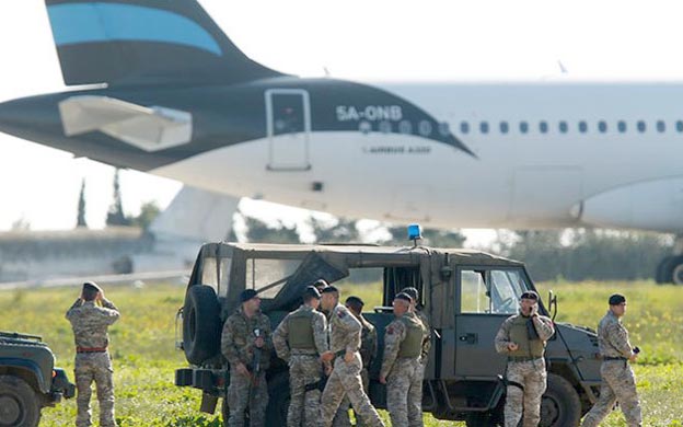 El incidente se registru00f3 en el aeropuerto de Malta en un aviu00f3n de Afriqiyah Airways. (Foto: Agencias)