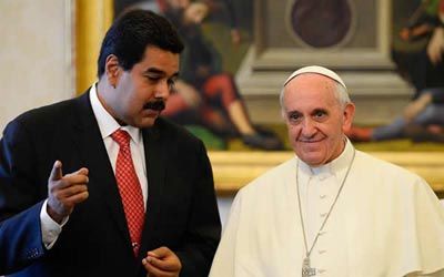 Maduro visitará al papa Francisco esta semana