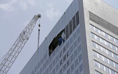 Diez heridos en accidente en edificio de Manhattan