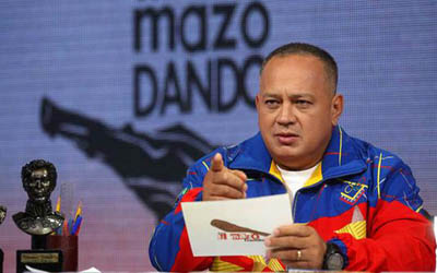 Diosdado Cabello desmiente presiones sobre el CNE