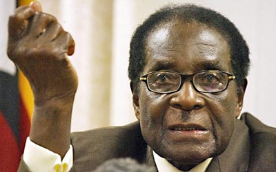 Mugabe le propone matrimonio a Obama