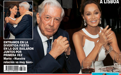 Vargas Llosa confirma su relación con Isabel Preysler