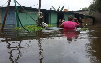 Las lluvias hacen estragos