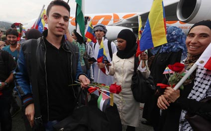 Estudiantes palestinos rechazan becas en Venezuela