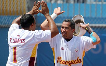 Venezuela se queda con la plata en el softbol