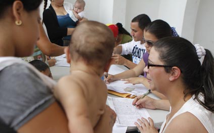 Madres no creen en el censo, pero tienen esperanza