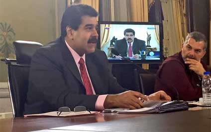 Maduro defiende la OLP: “Yo estoy al frente”