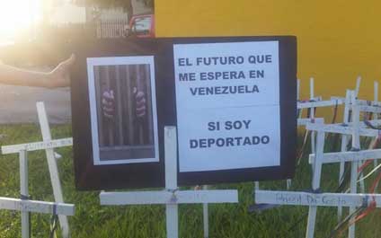 Venezolanos piden aprobar un Estatus de Protección en EEUU