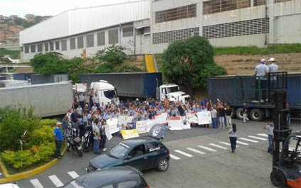 Trabajadores de Polar rechazan intervención de galpones