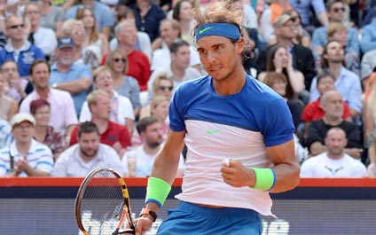 Un complicado Nadal pasa a la final de Hamburgo