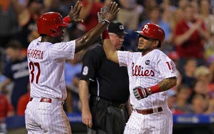 Odúbel y Galvis guían a los encendidos Filis