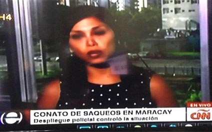 CNN se excusa por errada información de saqueos