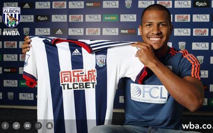 Salomón Rondón ya es jugador del West Bromwich