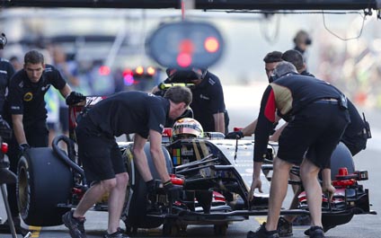 Pastor​ Maldonado partirá en la cuarta fila en Spa