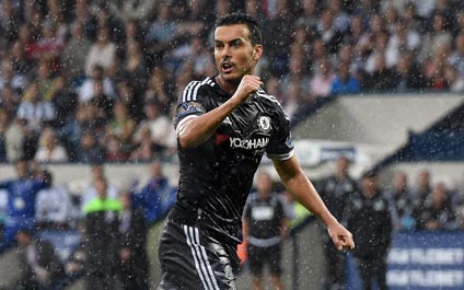 Pedro marca en su debut con el Chelsea