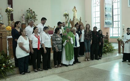 Sureños celebran 150 años de su parroquia eclesiástica