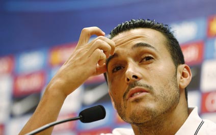 Pedro se despide del Barça