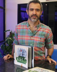 "Es un libro inspirado en los hijos no nacidos" 