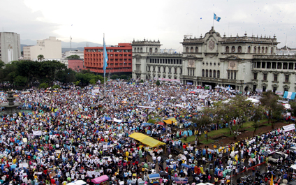 Siguen las protestas en Guatemala contra la corrupción