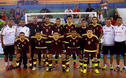 La Vinotinto del futsal encara su duelo con Brasil