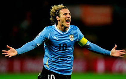 Diego Forlán espera su primer hijo