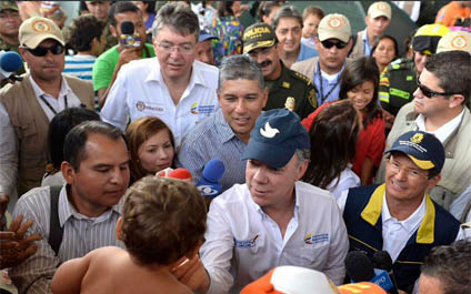 Santos dice que pronto se reunirá con Maduro