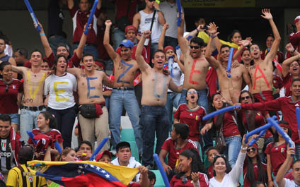 La Vinotinto se escapa del pueblo