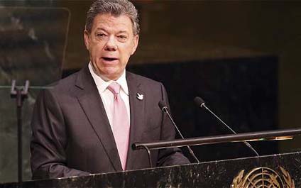 Santos en la ONU: Paz en Colombia dará “dividendos”