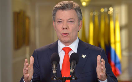 Santos: Acuerdo con las FARC debe motivar al ELN