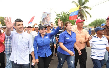 Alcaldesa de Maracaibo inaugura corredor vial