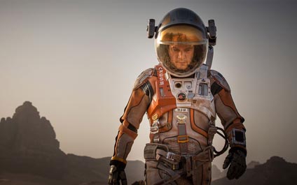 “The Martian” aterriza con éxito en las taquillas