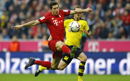 Bayern Múnich arrasa en el clásico alemán