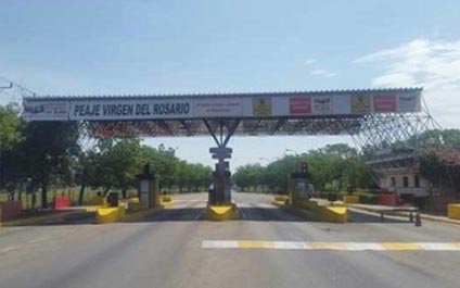 Reactivan peaje en la carretera Machiques – La Villa