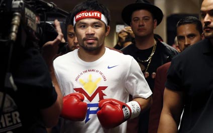 Pacquiao ya piensa en colgar los guantes