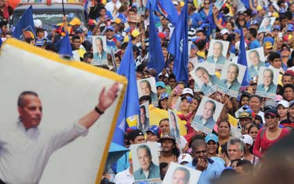 Recibimiento de Manuel Rosales será en la calle 72
