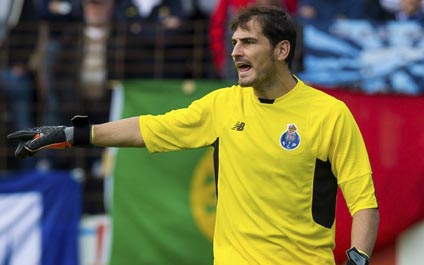 Iker Casillas impone récord en la Liga de Campeones