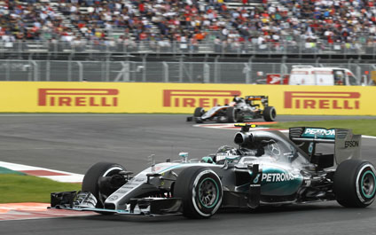 Nico Rosberg logra la pole   en la vuelta de la F1 a México