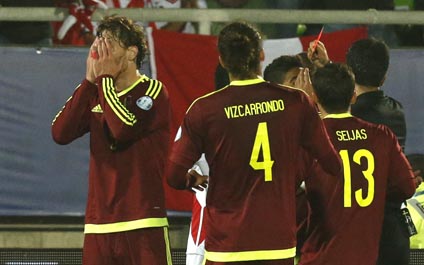 La Vinotinto baja al puesto 83 del ranking FIFA